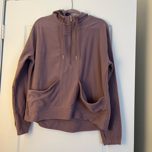 all in motion Tops - All In Motion - Half Zip Up Fleece Hoodie